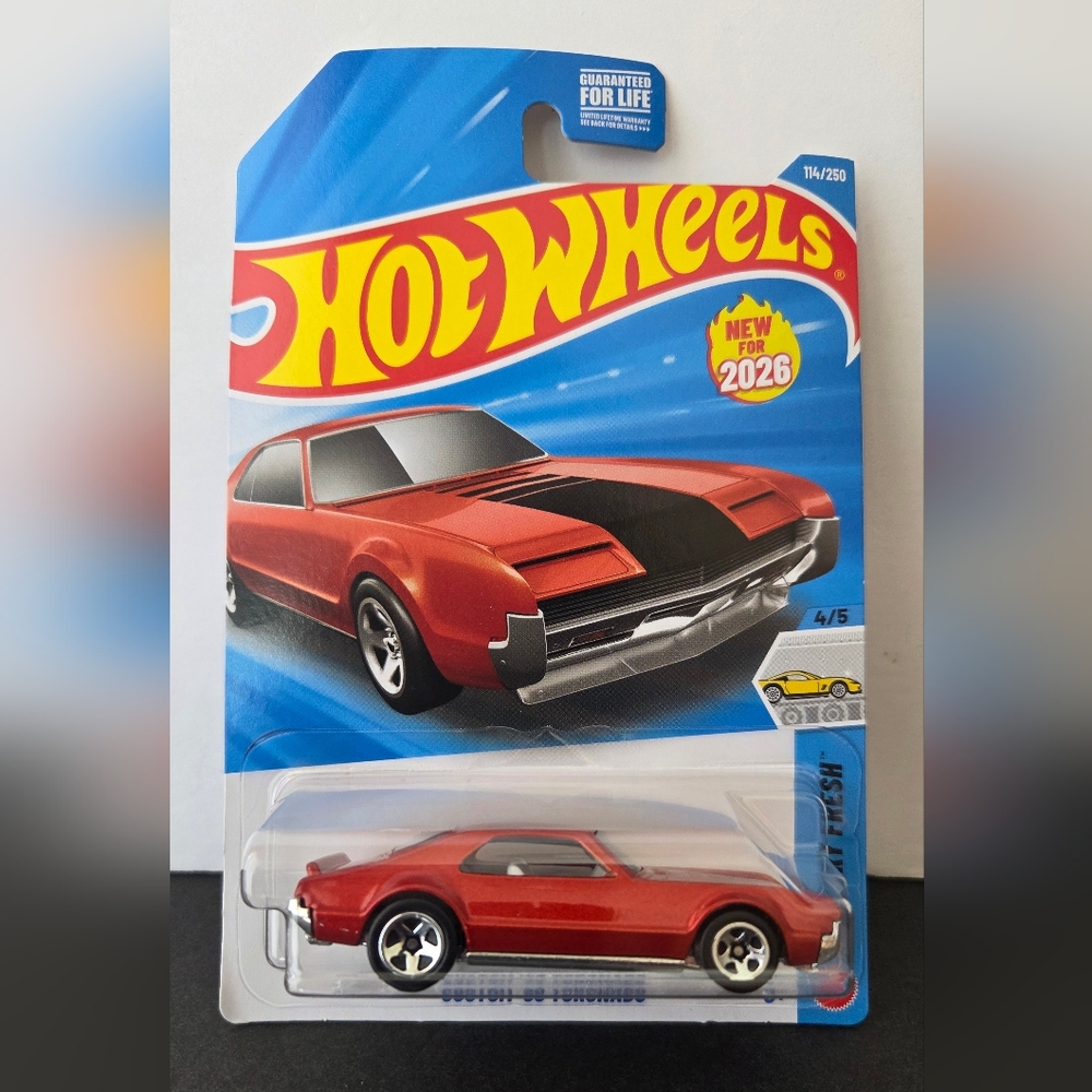 Hot Wheels 2026 Custom ‘66 Toronado Factory Fresh Orange 114/250
